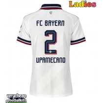 Bayern Munich Dayot Upamecano #2 Replica Away Shirt Ladies 2026-27 Short Sleeve